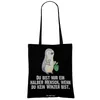 Mr. & Mrs. Panda Tote Bag Winzer Herz - Schwarz - Geschenk, Produktbild-Vorschau 3
