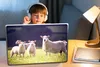MuchoWow® Laptop Aufkleber Sticker Cover Schaf - Lamm - Produktbild-Vorschau 3