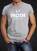 Herren T-Shirt Moin Hamburg Anker Slim Fit Neverless® grau Produktbild-Vorschau 2