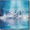 Coloray Uhr auf Leinwand 30x30 cm Wand Uhr Dekoration Produktbild-Vorschau 1