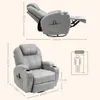 HOMCOM Massagesessel Ruhesessel Relaxsessel mit Produktbild-Vorschau 7