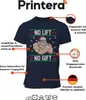 No Lift No Gift Ugly Christmas Sweater Herren T-Shirt, Produktbild-Vorschau 4