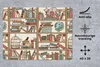 MuchoWow® Mauspad Mousepad Katze - Buch - Schrank - Jungen Produktbild-Vorschau 3