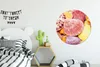 MuchoWow® Rundes Wandbild - Runde Bilder Muscheln - Rot - Produktbild-Vorschau 3