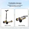 Kinderroller mit LED-Räder Klappbar für Kinder ab 2 Jahre Produktbild-Vorschau 5