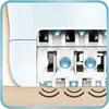 Calor EP1028C0, Blau, 2 m, 0,5 mm, AC, 220 - 240 V, 4,8 W Produktbild-Vorschau 5