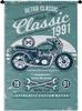 MuchoWow® Wandteppich Wandbehang Motorrad - Werkzeuge - Produktbild-Vorschau 1