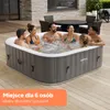 Nadmuchiwane jacuzzi AREBOS "Barcelona", 185x185 cm, Podgląd zdjęcia produktu 6