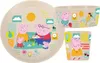 KOZIOL Kindergeschirr Connect Peppa Pig 3teilig sand Produktbild-Vorschau 4