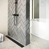 Aquabad SDS Schwarzmatte Duschrinne 90cm mit Blende: Bord, Produktbild-Vorschau 2