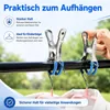 12er-Set Edelstahl Klammern für Poolabdeckung & Produktbild-Vorschau 2