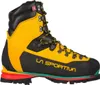 Gelbe Bergschuhe für Herren von La Sportiva; Modell Nepal Extreme; mit schwarzem Obermaterial und farbigen Akzenten. Produktbild-Vorschau