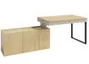 Marmex Möbel Schreibtisch LUCA LC10 Sandbeige + geölte Produktbild-Vorschau 2