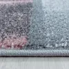 Kurzflor Teppich Oro Läufer, Farbe: Rosa, Größe:80x250 cm Produktbild-Vorschau 1