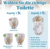 UISEBRT Toilettendeckel Absenkautomatik WC Sitz Klobrille Produktbild-Vorschau 7