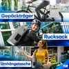 NEU 3in1 Fahrradtasche für Gepäckträger [PVC frei] - Produktbild-Vorschau 2