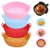 4 Stück Silikonform für Heißluftfritteuse,20cm Airfryer Produktbild-Vorschau 1