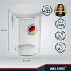 100x WELLGRO Einmachgläser 435ml – Schraubdeckel TO82 weiß Produktbild-Vorschau 2