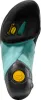 Kletterschuh "Skwama Vegan Woman" von La Sportiva; mit einer schwarzen Sohle und türkisfarbenem Obermaterial. Produktbild-Vorschau