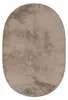 Volero - Flauschiger Teppich Oval - Cozy Taupe - 160x230cm Produktbild-Vorschau 3