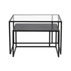 Miliboo - Ausziehbare Couchtische aus gehärtetem Glas und Produktbild-Vorschau 4