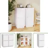 The Living Store Sideboards 2 Stk. Weiß 31,5x34x75 cm Produktbild-Vorschau 1