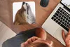 MuchoWow® Mauspad Mousepad Fuchs - Nase - Weiß 20x20 cm - Produktbild-Vorschau 3