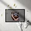 Waschbär Sonnenbrille Fußmatte Rocker Cool Tier Humor Frech Produktbild-Vorschau 3