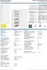 A collage showcasing a white upright freezer with various detail shots and an energy label. Produktbild-Vorschau