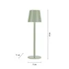 Vonkajšia stolová lampa prenosná zelená dotyková IP54 LED Náhľad obrázku produktu 7