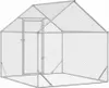 vidaXL Klietka pre kurčatá strieborná 200 x 170 x 177 cm Náhľad obrázku produktu 6
