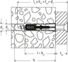 Univerzální hmoždinka Fischer Duopower LD 6x50mm (100 kusů) Náhled obrázku produktu 8