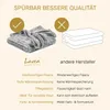 Koc z mikrofibry Lavea® 150 x 200 cm, puszysty i miękki, Podgląd zdjęcia produktu 4