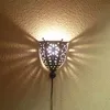 Marokańska lampa ścienna Nawal 26cm | Ręcznie wykonana w Podgląd zdjęcia produktu 4