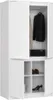 Viertüriger Kleiderschrank 90 cm LOTA - weiß Produktbild-Vorschau 2