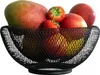 QUVIO Obstschale - Obstschale schwarz - Obstkorb schwarz Produktbild-Vorschau 1