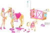 Barbie HGB58 - Fryzjerstwo i jazda konna, zestaw jeździecki Podgląd zdjęcia produktu 2