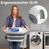 XINZI Panier à linge pliable 40L Set, bac de lavage avec Voir les images du produit 4