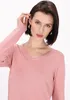 Pull pour femme MALUBA - Rose, taille L Voir les images du produit 2