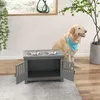 PawHut mangeoire, station d'alimentation surélevée avec Voir les images du produit 8