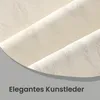 SONGMICS Sitzhocker rund, Fußhocker mit Stauraum, faltbarer Produktbild-Vorschau 5