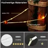 Camping Lichterkette, Solar LED Lichterkette, 10M 3600mAh Produktbild-Vorschau 5