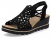 Rieker Damen Sandalette Schwarz Voir les images du produit 34