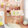 COSTWAY Schreibtisch Kinder, Kinderschreibtisch mit Regal, Produktbild-Vorschau 2