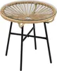 Outsunny Ratten Beistelltisch, Runder Bistrotisch Produktbild-Vorschau 1