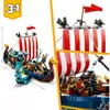 Vikingská loď a mořský had Náhled obrázku produktu 24