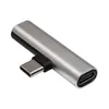 Akyga AK-AD-71, Czarny, Srebrny, USB-C, Mini Jack, Męska, Podgląd zdjęcia produktu 2