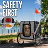 zoomundo Hundeanhänger Fahrradanhänger für Hunde - in Produktbild-Vorschau 5