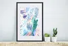MuchoWow® Gerahmtes Poster Sommer - Blatt - Fleck 40x60 cm Produktbild-Vorschau 4