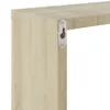 vidaXL Scaffali a cubo 4 pezzi rovere Sonoma 30x15x30 cm Anteprima dell’immagine prodotto 17